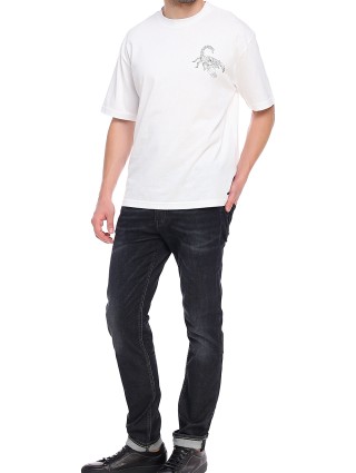 Белая футболка BOSS: фото 3 - Invogue